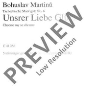 Tschechische Madrigale · Ceské madrigaly - Choral Score