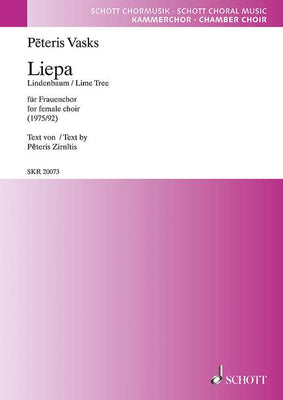 Liepa - Choral Score