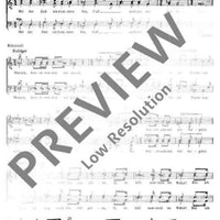 Ein jegliches hat seine Zeit - Choral Score