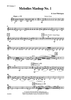 Melodies Mashup No. 1 - Bb Clarinet 3
