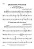Quatricelli: Volume I - Cello 3