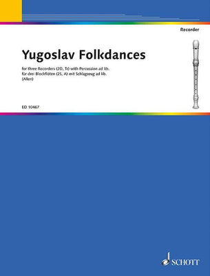 Yugoslav Folkdances - Performing Score