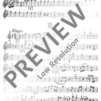 Concerto grosso F major - Violin I