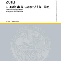 The sound of the flute