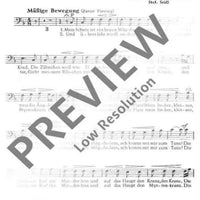 Volksliedchen - Bass I