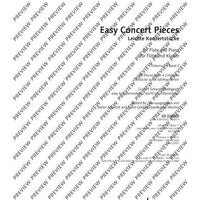 Easy Concert Pieces