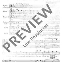 Stundenruf des Wächters - Choral Score