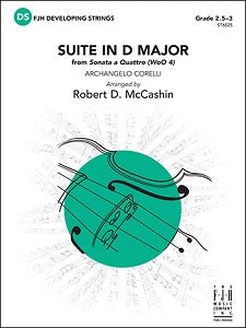 Suite in D Major from Sonata a Quattro (WoO 4) - Score