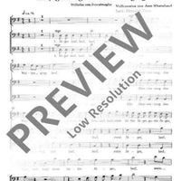 Vom edlen Jägerleben - Bass I / Ii