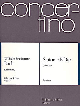 Sinfonie F major - Score