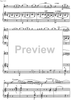 Les Fiancés - Petit caprice Op.7 - Score