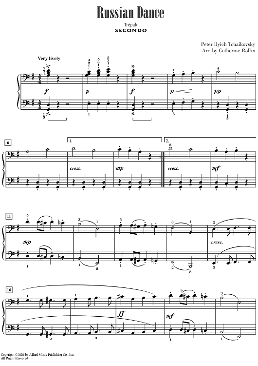 Russian Dance (Trépak)