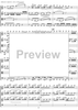 String Quartet No. 1, Movement 1 - Score