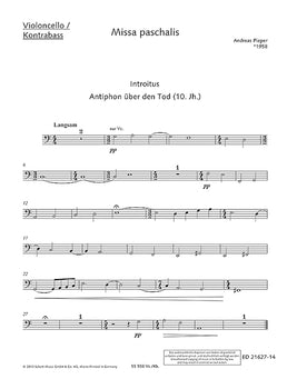 Missa paschalis - Cello/double Bass
