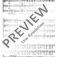 Aus dem Land der Habanera - Choral Score