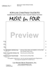 Music for Four, Collection No. 1 - Popular Christmas Favorites - Viola 3