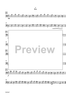 Bear Creek Bebop for String Orchestra - Double Bass