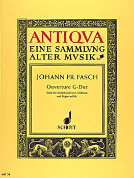 Overture G major - Score