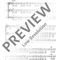 Auf einem Baum ein Kuckuck saß