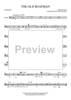The Old Boatman for Band - Bassoon 1