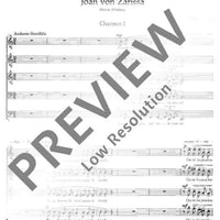 Drei französische Chöre - Choral Score