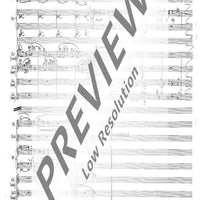 Three Farewells - Full Score