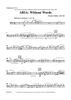 Aria: Without Words - Euphonium BC
