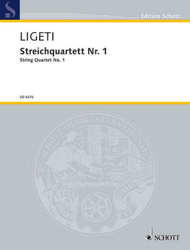 String Quartet No. 1 - Score and Parts