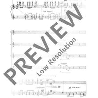 Three Fragments - Piano Reduction