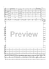 Concerto No. 1 for Organ and Brass Quintet - Score