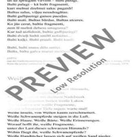 Baltais fragments - Choral Score