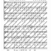 Übers Gebirg Maria geht - Choral Score