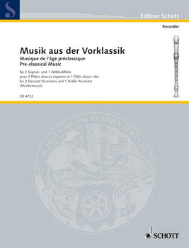Pre-classical Music - Performing Score