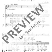 Es kam ein Engel vom hohen Himmel - Choral Score