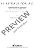 Spirituals for all - Score