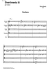 Divertimento III - Score