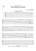 4 Mozart Canons - Score