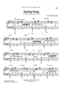 Spring-Song - from Songs Without Words, Op. 62 #6 - Keyboard/Guitar