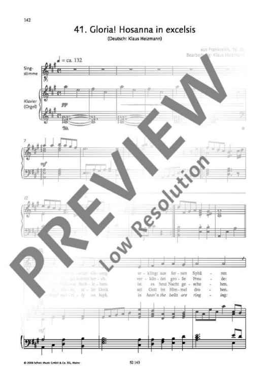 Gloria! Hosanna in excelsis