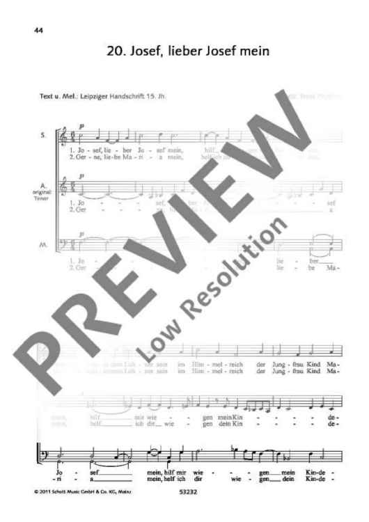 Josef, lieber Josef mein