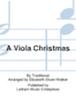 A Viola Christmas for Viola Quartet - Score