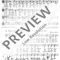 Regenbogen - Choral Score