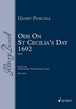 Ode on St. Cecilia's Day 1692 Z 328 - Piano Reduction