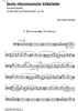6 rätoromancische Volkslieder Op.76a - Double Bass