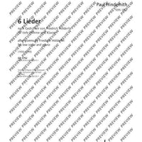6 Lieder