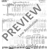 6 Lieder aus des Knaben Wunderhorn - Choral Score