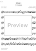 Three Part Sinfonia No. 8 BWV 794 F Major - Baritone Saxophone