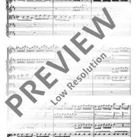 Concerto D Major - Full Score