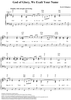 God of Glory, We Exalt Your Name