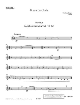 Missa paschalis - Violin 1